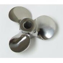 Bellco Glass SST Marine Impeller, 4OD-RH With 1/2"bore & set screw", Quantity: