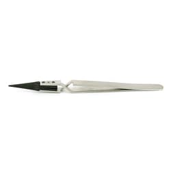 Agar Scientific Carbon fibre replacement tip tweezers, very fine tips,