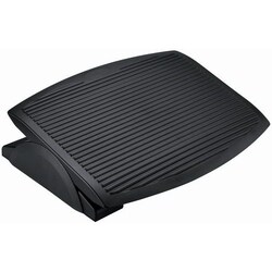 Manutan Non-slip footrest, height: 9 cm, width overall: 45.2 cm, Quantity: