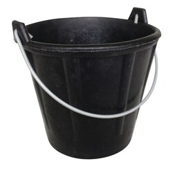 Manutan Bucket capacity: 12 L, material: natural rubber, overall height:
