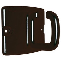 Manutan Hook wall bracket self-adhesive black, Quantity: Each
