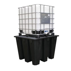 Manutan Drip tank PE recycled 1100 L, retention capacity:1100 L, overall