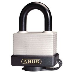 Manutan Padlock wrapped PVC hooded series 70, length: 49 mm, handle Ø: