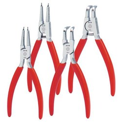 Manutan 1SET Set of 4 circlip pliers - 19 - 60 mm, Quantity: 1 set