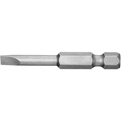 Manutan X5 Es.625,5 Bit 1/4 slotted screw 5,5 length 70 mm, Quantity: Pack