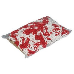 Manutan String polyamide material: Polyamide high density, colour: red/white,