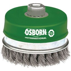 Manutan Brush cutting twisted wire, wire material: stainless steel, wire