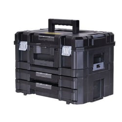 Manutan Kit carrying case + Briefcase 2 drawers Tstak, length overall: