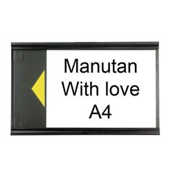 Manutan Format A4, colour Info Panel: black, Format: A4, Quantity: cada