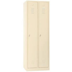 Manutan Cloakroom 2 columns Manutan, use: clean industry,column width: