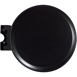 Manutan Support bin with lid for outdoors, material: steel, for bag capacity: