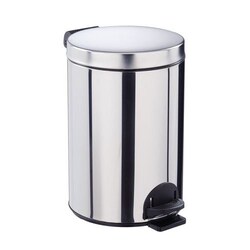 Manutan Pedal metal, capacity bin: 14 L, height: 38.2 cm,material: steel,