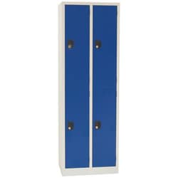 Manutan Cloakroom 4 boxes wardrobe Modulo, number of columns: 2, number