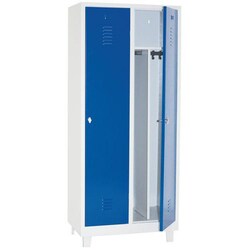 Manutan Cloakroom 2 columns Manutan, use: messy industry,column width: