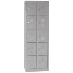 Manutan Locker Room 8 and 10 boxes Manutan, number of columns 2, number