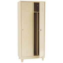 Manutan Cloakroom 2 columns Manutan, use: messy industry,column width: