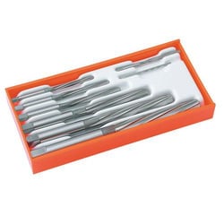 Manutan Set of 8 hand 670, use reamers: finish, Ref. manufacturer: 86670000001,