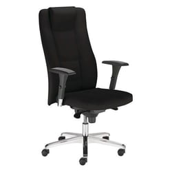 Manutan Chair INVITUS, colour: black, file height: 69 cm,seat width: 50
