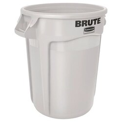 Rubbermaid Brute round container capacity: 76 L, colour: white, height: