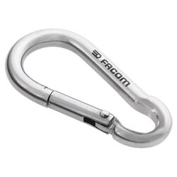 Facom Carabiner - 60 mm in stainless steel - SLS _ MOUSQ6X60SLS, Quantity: