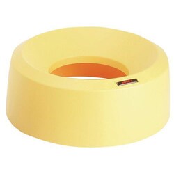 Vileda Professional CE Round funnel for trash Iris, colour: yellow, material: