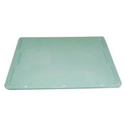 Manutan Lid for box stackable interlocking industry, material: Polypropylene,