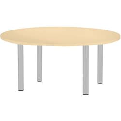 Manutan Table Cafeteria, tray material: laminate shelf colour: beech, Quantity: