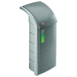 Manutan Waste bin 120 L gray, Quantity: Each