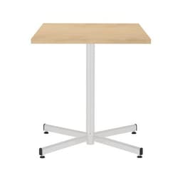 Manutan Table Cafeteria, tray material: laminate shelf colour: beech, Quantity: