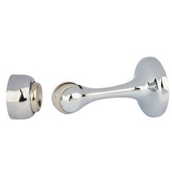 Manutan Magnetic door stop, length: 88 mm, width: 44 mm, finish: Chrome,