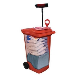 Manutan Ikasorb 260L Universal Mobile Container AbsorbentKit, Quantity: