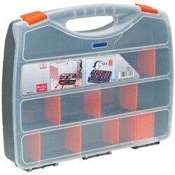 Manutan Storage box with removable room dividers Manutan 480 x 380 mm,
