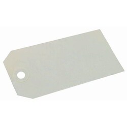 Manutan Marking label, length: 120 mm, label width: 57 mm, colour: white,