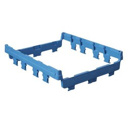 Manutan Attachment for foldable pallet box, blue, Quantity: Each