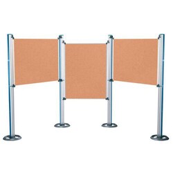 Manutan System Panel, Type: A0, colour: Brown, panel width: 88.5 cm, Quantity: