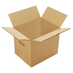 Manutan Moving box, Groove: single, interior length: 550 mm, Quantity: