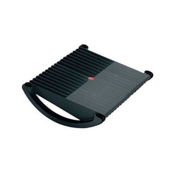 Manutan Foot Twin-Turn, colour: black, overall height: 10cm, width overall: