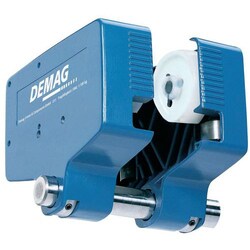 Manutan Trolley hoist door free, Force: 1100 kg, mini bending radius: 1000