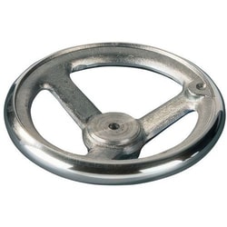Manutan Hand wheel 3-5 rays, material: Aluminium, hub Ø: 38 mm, distance: