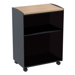 Manutan Mobile serving boxes, width overall: 51.4 cm, overall depth: 33