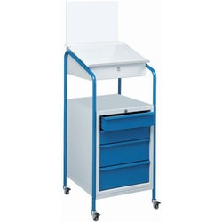 Manutan Mobile workshop desk, width overall: 52 cm, overall depth: 62.5