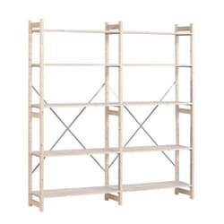 Manutan Shelving Scanda, width: 970 mm, height: 2090 mm, depth: 300 mm,