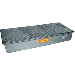 Manutan Drip tank 220 L, retention capacity: 220 L, overall length: 1280