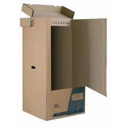 Manutan Caisse-wardrobe, flute: Double flute, interior length: 580 mm,