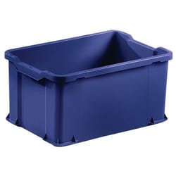 Manutan Stackable transport tray, capacity: 54 L, overalllength: 600 mm,