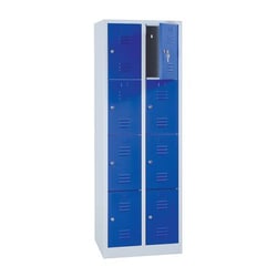 Manutan Locker Room 8 and 10 boxes Manutan, number of columns 2, number