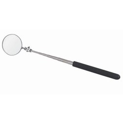 Manutan With telescopic inspection mirror, model: Lot of 3 mirrors Ø 30,