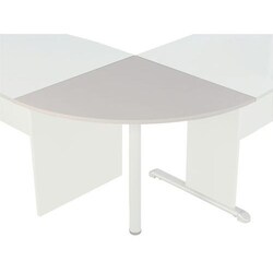 Manutan Extension shelf 90 ° Solo, shelf colour: light grey, depth: 80