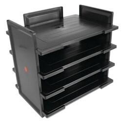 Manutan Trash mail TWIN FLEX, colour: black, Quantity: Pezzo