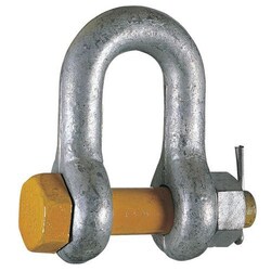 Manutan Shackle HR, Force steel: 6500 kg, safety factor: 5, weight: 1.8
